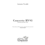 A. VIVALDI - CONCERTO RV93 per flauto e fisarmonica